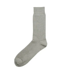 Rototo Cotton Waffle Crew Socks Medium Gray(Rototo Cotton Waffle Crew Socks Medium Gray)
