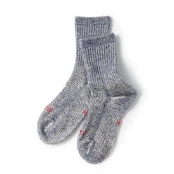 Rototo Double Face Mini Crew Socks Organic Cotton Navy(Rototo Double Face Mini Crew Socks Organic Cotton Navy)
