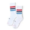 Rototo Fine Pile Striped Crew Socks Red/Blue/Light Blue(Rototo Fine Pile Striped Crew Socks Red Blue Light Blue) -Best Clothing Store RototoFinePileStripedCrewSocksRed Blue LightBlue 2ba6b148 a21f 42e5 bcb5 8f8d298ccd2d