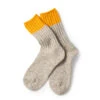 Rototo Merino Wool Ragg Socks Yellow(Rototo Merino Wool Ragg Socks Yellow)
