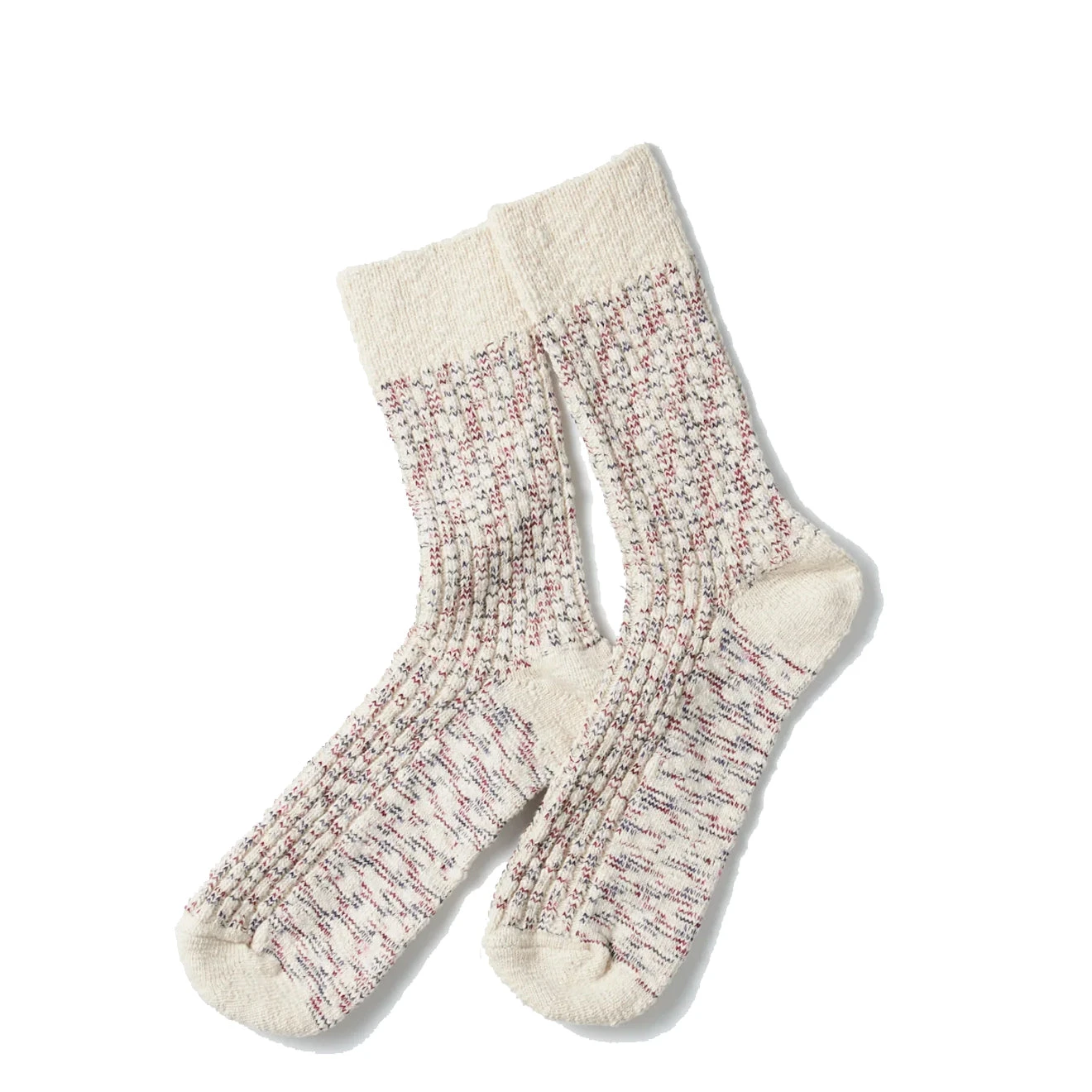 RoToTo Original Organic Classic Slub Sock Navy / Burgundy(Rototo Original Organic Classic Slub Sock Navy Burgundy) 3 RoToTo Original Organic Classic Slub Sock Navy / Burgundy(Rototo Original Organic Classic Slub Sock Navy Burgundy)