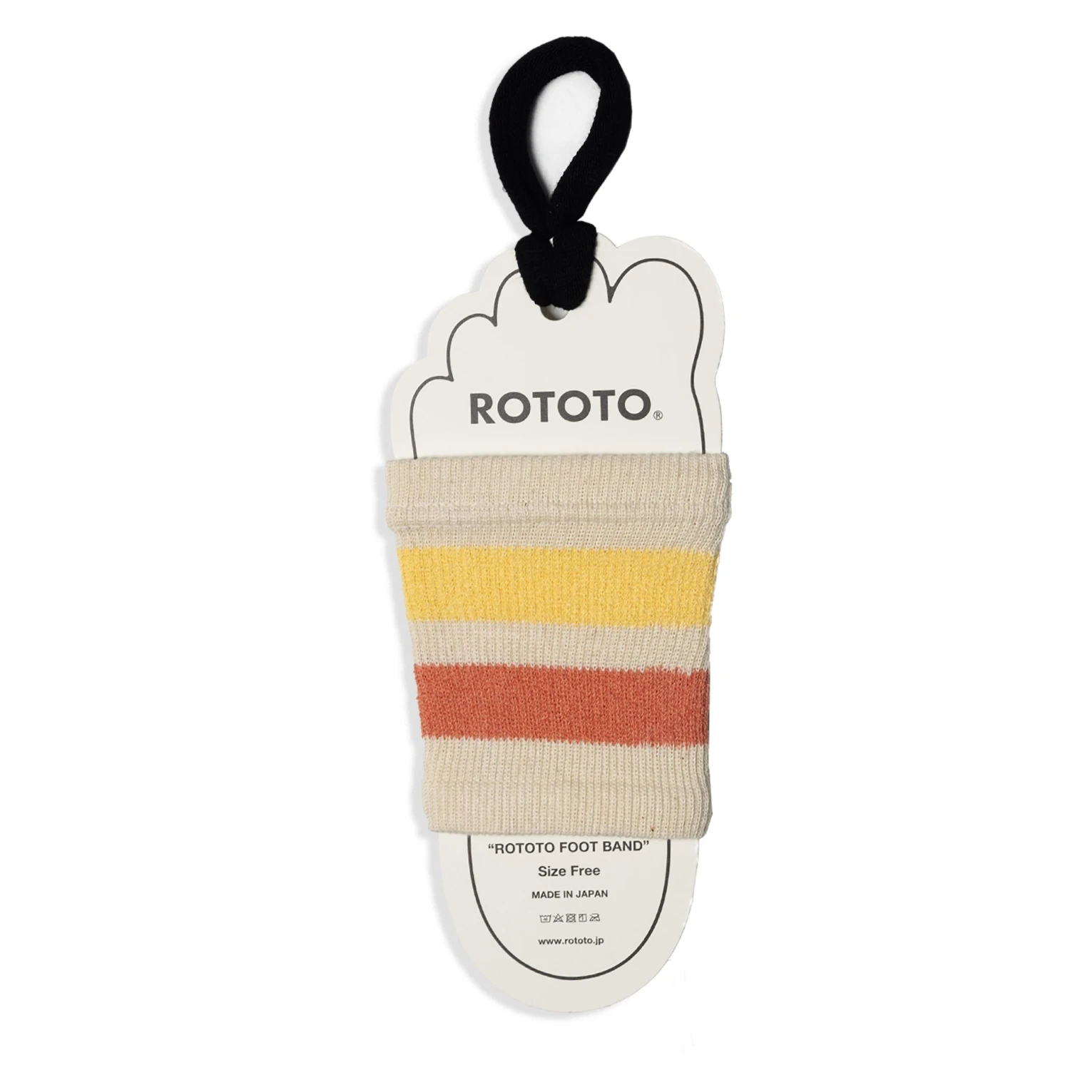 Rototo Sandal Sock Foot Band Coral / Light Yellow(Rototo Sandal Sock Foot Band Coral Light Yellow) 3 Rototo Sandal Sock Foot Band Coral / Light Yellow(Rototo Sandal Sock Foot Band Coral Light Yellow)