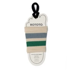 Rototo Sandal Sock Foot Band Green / Light Blue(Rototo Sandal Sock Foot Band Green Light Blue)