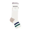 Rototo Two Stripe White / Green / Dark Blue(Rototo Two Stripe White Green Dark Blue) -Best Clothing Store RototoTwoStripeWhiteGreenDarkBlue