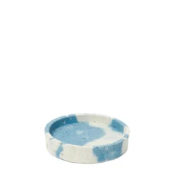 Smith & Goat 9cm Round Tray Blue / White(Smith Goat 9cm Round Tray Blue White)