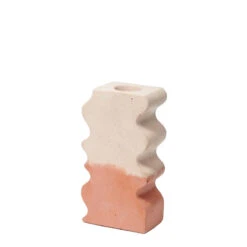 Smith & Goat Wiggle Vase Terracotta / Blush(Smith Goat Wiggle Vase Terracotta Blush)