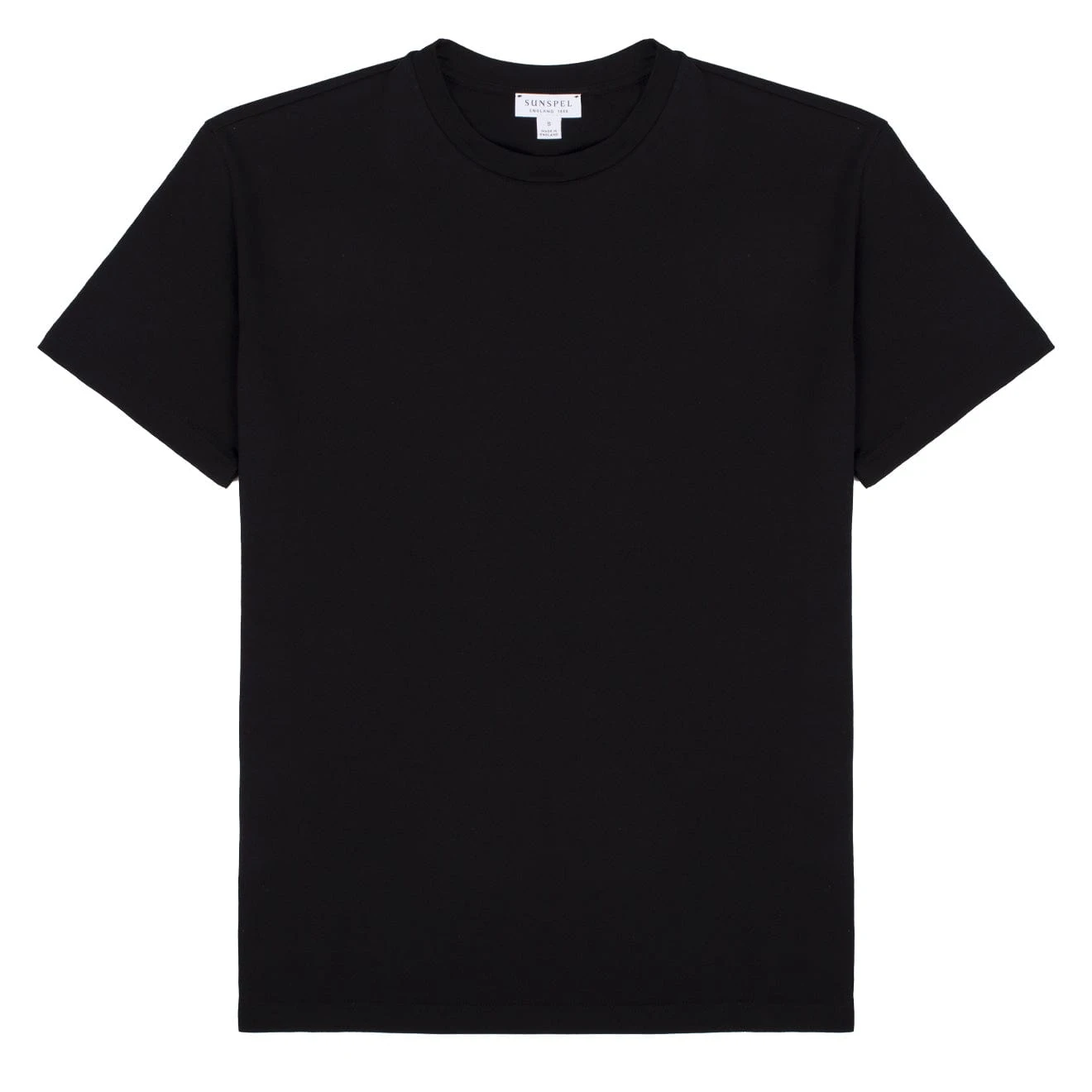 Sunspel Boy Fit Crew Neck T-Shirt Black(Sunspel Boy Fit Crew Neck T Shirt Black) 3 Sunspel Boy Fit Crew Neck T-Shirt Black(Sunspel Boy Fit Crew Neck T Shirt Black)