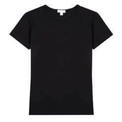 Sunspel Classic T-Shirt Black(Sunspel Classic T Shirt Black)