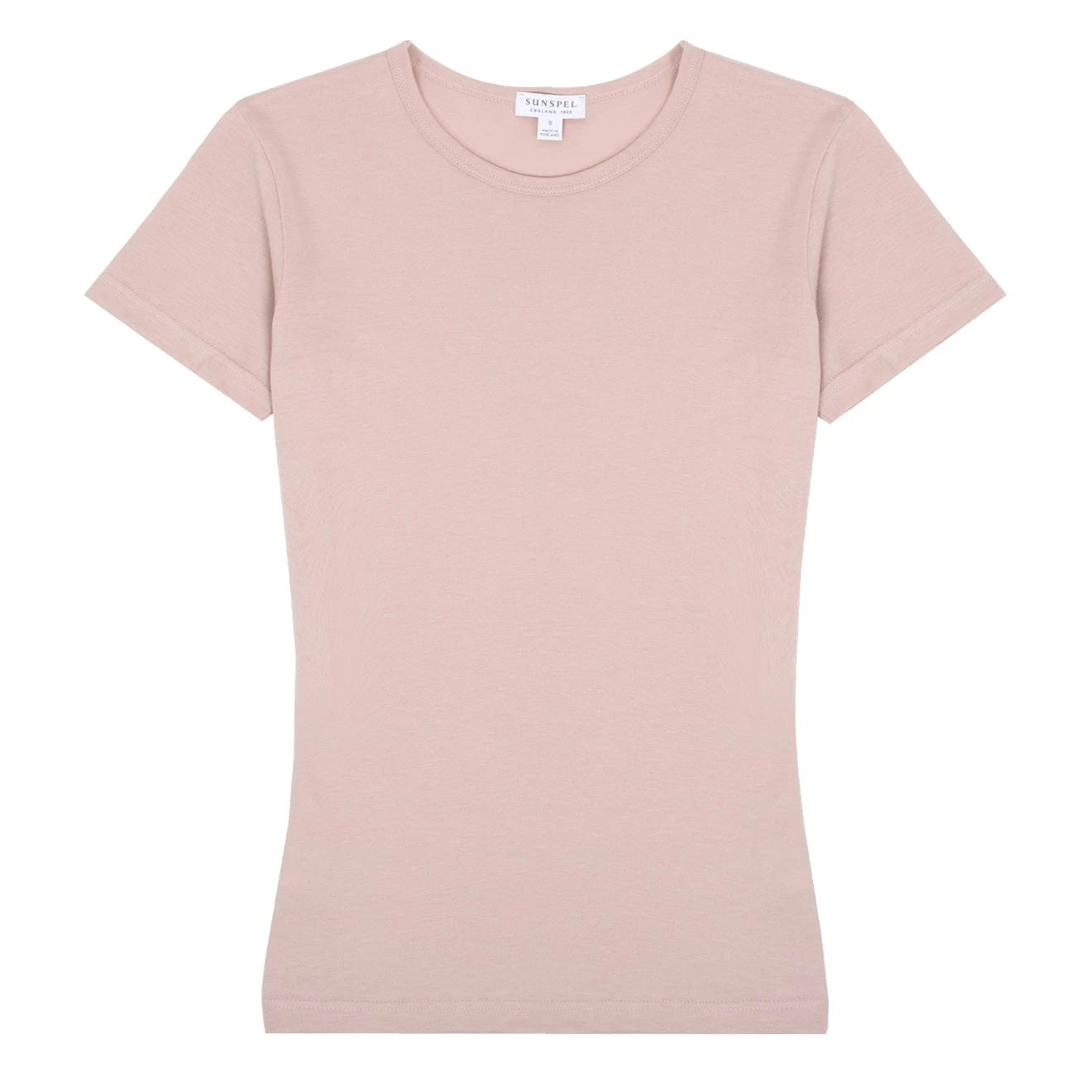 Sunspel Classic T-Shirt Shell Pink(Sunspel Classic T Shirt Shell Pink) 3 Sunspel Classic T-Shirt Shell Pink(Sunspel Classic T Shirt Shell Pink)