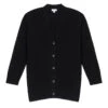 Sunspel Womens Lambswool Cardigan Black(Sunspel Womens Lambswool Cardigan Black) -Best Clothing Store Sunspel Womens Lambswool Cardigan Black 28085 01