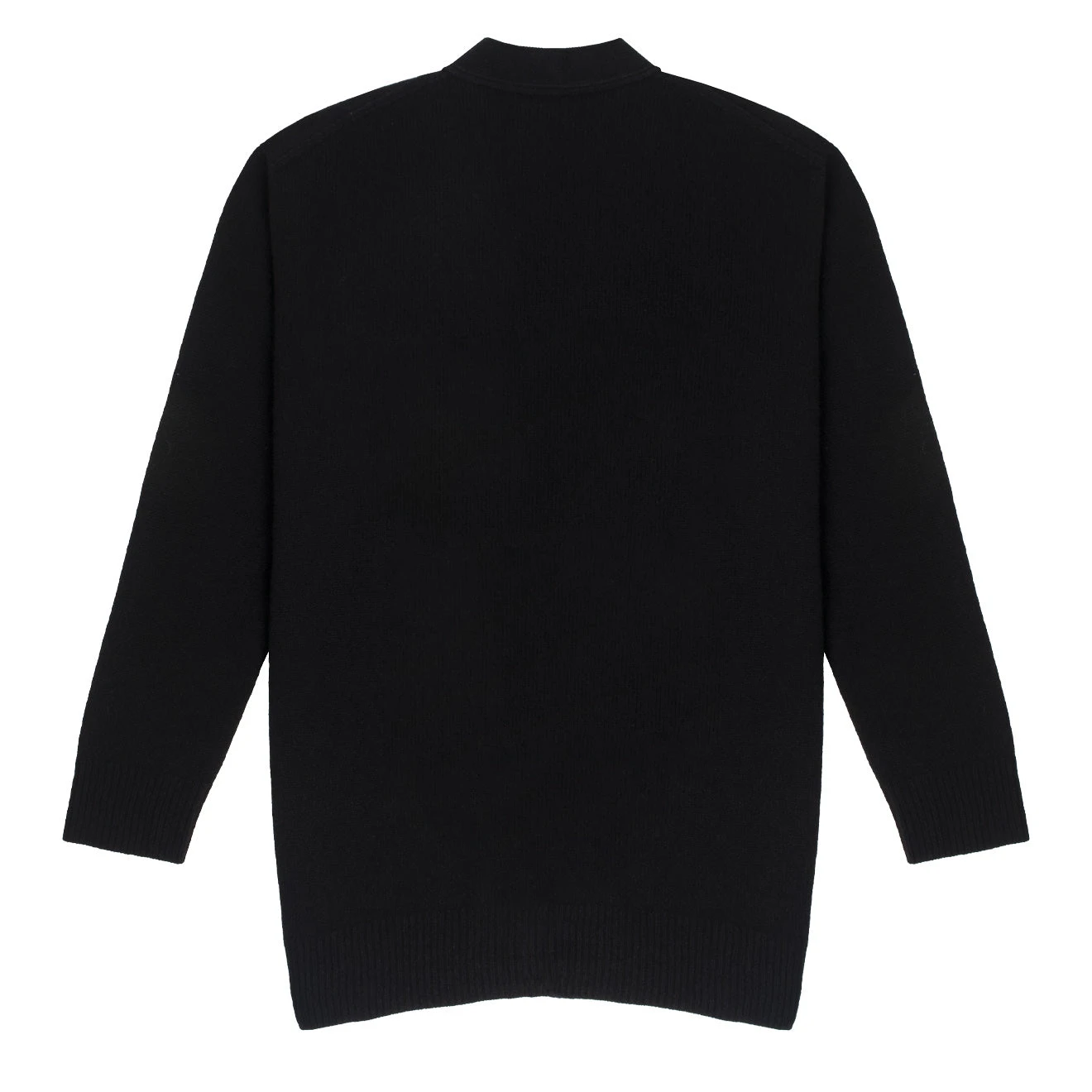 Sunspel Womens Lambswool Cardigan Black(Sunspel Womens Lambswool Cardigan Black) 4 Sunspel Womens Lambswool Cardigan Black(Sunspel Womens Lambswool Cardigan Black) - Image 2