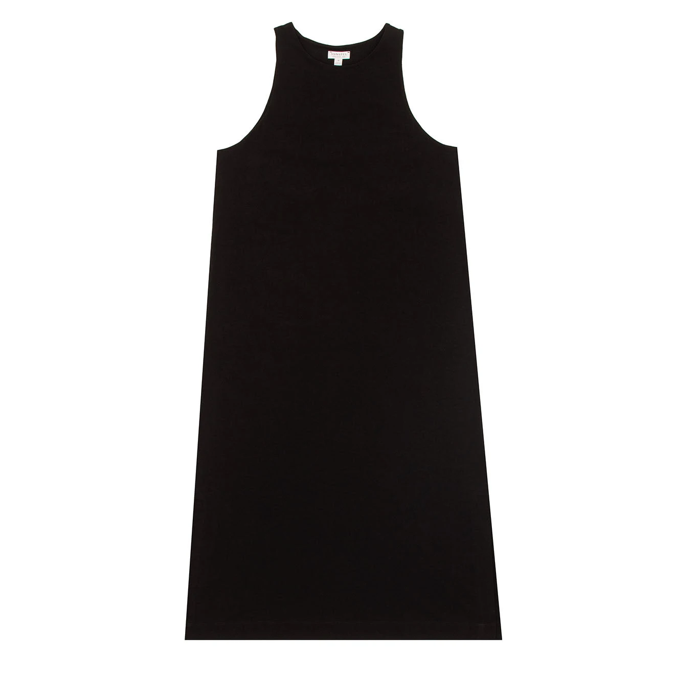 Sunspel Womens Jersey Midi Dress Black(Sunspel Womens Jersey Midi Dress Black) 3 Sunspel Womens Jersey Midi Dress Black(Sunspel Womens Jersey Midi Dress Black)