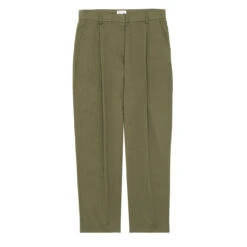 Sunspel Womens Pleated Chino Pale Khaki(Sunspel Womens Pleated Chino Pale Khaki)