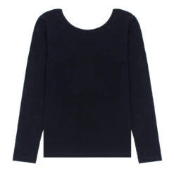 Sunspel Womens Scoop Back Top Black(Sunspel Womens Scoop Back Top Black)