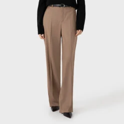 Sunspel Womens Tailored Trouser Light Camel(Sunspel Womens Tailored Trouser Light Camel) 5 Sunspel Womens Tailored Trouser Light Camel(Sunspel Womens Tailored Trouser Light Camel) -Best Clothing Store SunspelWomensTailoredTrouserLightCamel 2