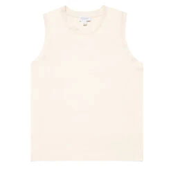Sunspel Womens Tank T-Shirt Undyed(Sunspel Womens Tank T Shirt Undyed)
