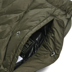 Taion Womens Military Snap Button Down Skirt Dark Sage Green(Taion Womens Military Snap Button Down Skirt Dark Sage Green) -Best Clothing Store TaionWomensMilitarySnapButtonDownSkirtDarkSageGreen 0002 Layer29