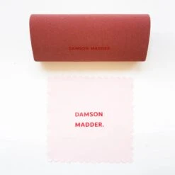Damson Madder Rounded Square Sunglasses With Charm Detail Red(Damson Madder Rounded Square Sunglasses With Charm Detail Red) -Best Clothing Store damsonmaddersunglassescase 4e2b7113 a445 4e90 a7f9 83264ec152ef