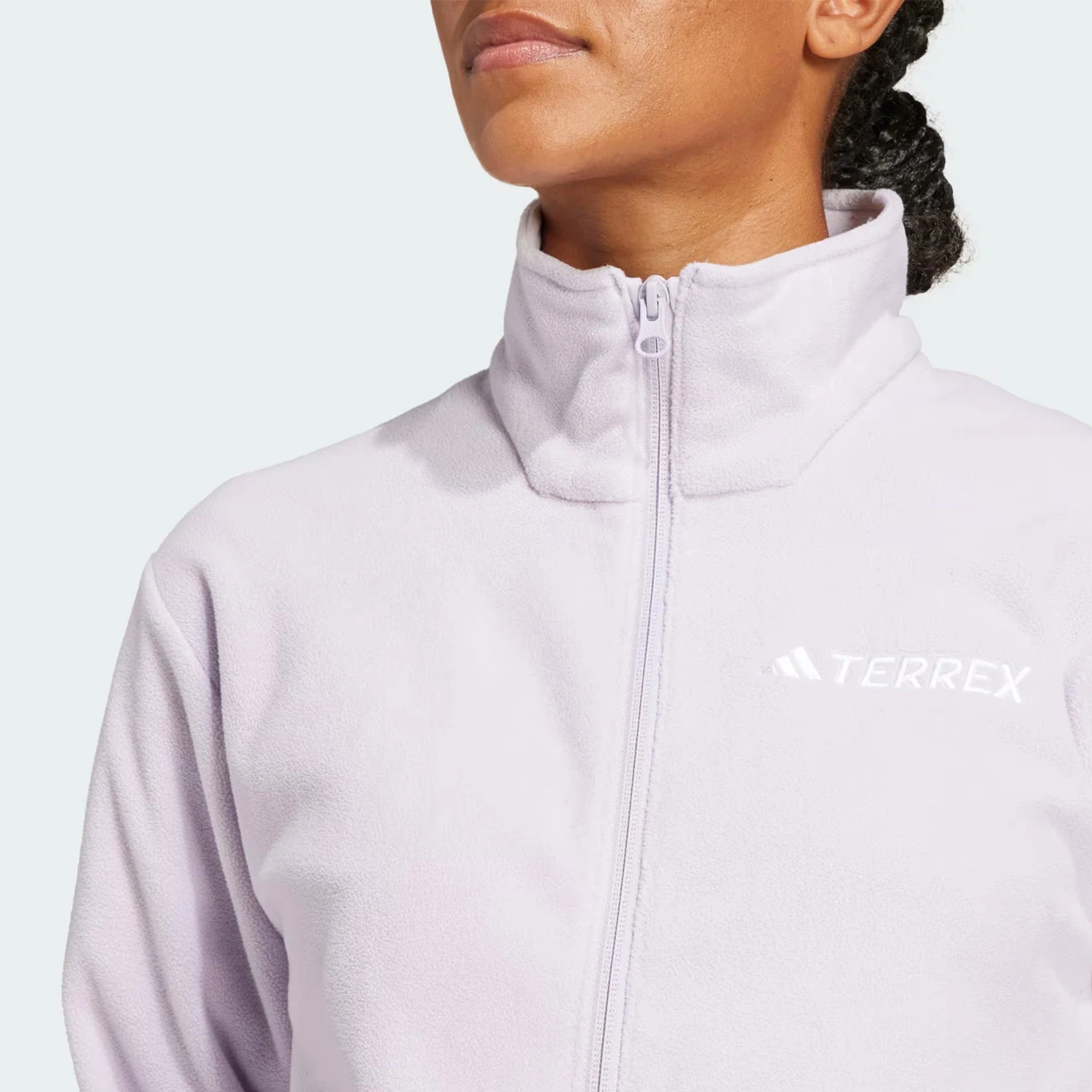 Adidas Terrex Womens Multi Essentials Full-Zip Fleece Jacket Sildaw(Adidas Terrex Womens Multi Essentials Full Zip Fleece Jacket Sildaw) 7 Adidas Terrex Womens Multi Essentials Full-Zip Fleece Jacket Sildaw(Adidas Terrex Womens Multi Essentials Full Zip Fleece Jacket Sildaw) - Image 5