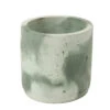 Smith And Goat Cylinder Concrete Pot Medium Khaki Mint(Smith And Goat Cylinder Concrete Pot Medium Khaki Mint) -Best Clothing Store medium pot khaki and mint