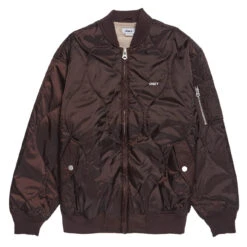 Obey Daybreak MA-1 Bomber Java Brown(Obey Daybreak Ma 1 Bomber Java Brown)