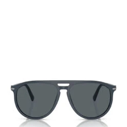 Persol PO3311S Sunglasses Dusty Blue / Blue Lens(Persol Po3311s Sunglasses Dusty Blue Blue Lens)