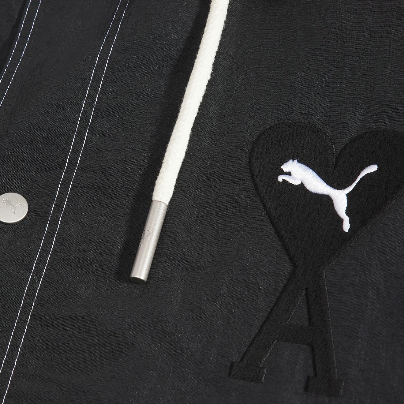 Puma X Ami Lightweight Jacket Puma Black(Puma X Ami Lightweight Jacket Puma Black) 4 Puma X Ami Lightweight Jacket Puma Black(Puma X Ami Lightweight Jacket Puma Black) - Image 2